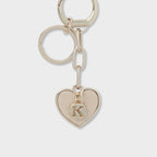 Heart Keychain with Personalisation Charm