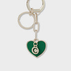 Heart Keychain with Personalisation Charm