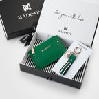 Stripe Keychain & Cardholder Wallet Giftbox