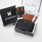 Monica 5 Piece Giftbox - Crossbody Bag, Aztec Bag Strap, Cardholder, Keychain & Personalisation Charm