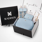 Monica 5 Piece Giftbox - Crossbody Bag, Aztec Bag Strap, Cardholder, Keychain & Personalisation Charm