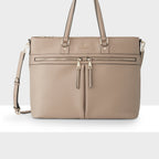 Trish Laptop Tote Work Bag with Crossbody Strap