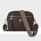 Molly Camera Crossbody Bag + Chevron Bag Strap