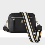 Molly Camera Crossbody Bag + Metallic Stripe Bag Strap