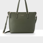Inga Large Zip Top Tote Bag with Laptop Pocket