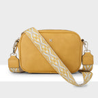 Monica Camera Crossbody Bag + Aztec Bag Strap