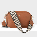 Monica Camera Crossbody Bag + Graphic Bag Strap