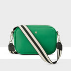 Monica Camera Crossbody Bag + Stripe Bag Strap