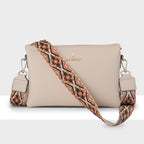 Avery 3 Compartment Crossbody Bag + Aztec Bag Strap