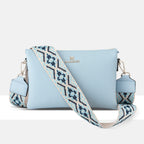 Avery 3 Compartment Crossbody Bag + Aztec Bag Strap