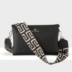 Avery 3 Compartment Crossbody Bag + Graphic Bag Strap