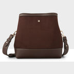 Joanie 3 Compartment Crossbody Bucket Bag