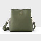 Joanie 3 Compartment Crossbody Bucket Bag