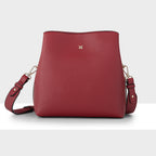 Joanie 3 Compartment Crossbody Bucket Bag