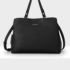 Katherine Medium Satchel with 3 Compartments & Crossbody Strap