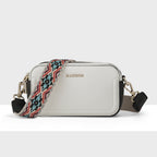 Maddie Double Zip Camera Crossbody Bag + Aztec Bag Strap