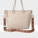 Vivian Medium Zip Top Tote + Aztec Strap