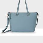 Vivian Medium Zip Top Tote with Crossbody Strap