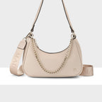 Kaylee Small Shoulder Bag with Chain, Short Strap & Monogram Crossbody