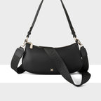 Alina Small Zip Top Shoulder Bag + Monogram Strap