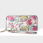 Harlow Zip around Clutch Wallet with Detachable Wrist Strap