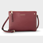 Charlotte Double Zip Crossbody Bag