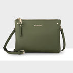 Charlotte Double Zip Crossbody Bag
