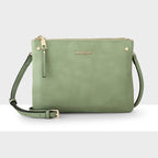 Charlotte Double Zip Crossbody Bag