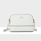 Salli Curve Zip Top Crossbody Bag