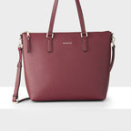 Inga Large Zip Top Tote Bag with Laptop Pocket