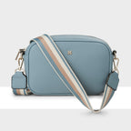 Monica Camera Crossbody Bag + Stripe Bag Strap