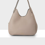 Angela Large 3 Compartment Scoop Hobo Soft Shoulder Bag