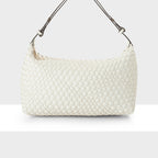 Logan Weave Zip Top Medium Hobo Shoulder Bag