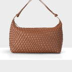 Logan Weave Zip Top Medium Hobo Shoulder Bag