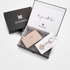 Hearts Keychain & Cardholder Wallet Giftbox