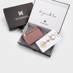 Hearts Keychain & Cardholder Wallet Giftbox